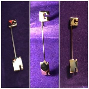 Vintage Initial Stick Pin - GM